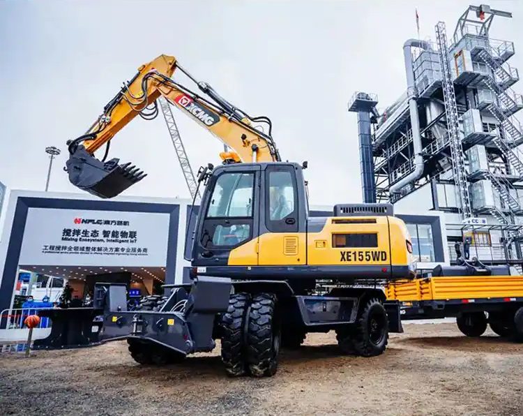 ⚡Купить Колесный экскаватор XCMG XE155WD от официального дистрибьютора XCMG в Украине ⚡ Купить по самой низкой цене ⚡Отдел продаж ⚡+38(095)457-00-44 ⚡+38(067)457-00-44